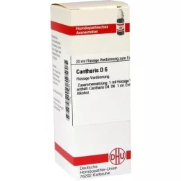 CANTHARIS D 6 Dilution, 20 ml