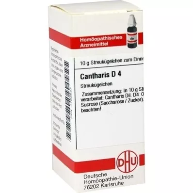 CANTHARIS D 4 globules, 10 g