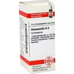 CHAMOMILLA D 3 globules, 10 g