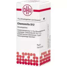 CHAMOMILLA D 12 globules, 10 g
