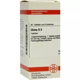 CHINA D 3 tablets, 80 pcs