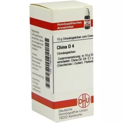 CHINA D 4 globules, 10 g CHINA D 4 globules, 10 g