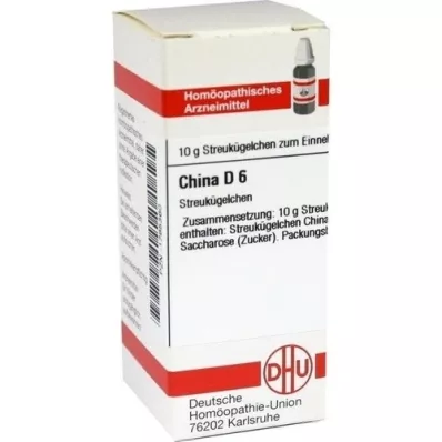 CHINA D 6 globules, 10 g