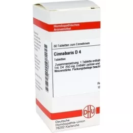 CINNABARIS D 4 tablets, 80 pcs