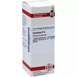 COCCULUS D 4 dilution, 20 ml