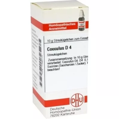 COCCULUS D 4 globules, 10 g
