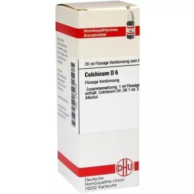 COLCHICUM D6 dilution, 20 ml