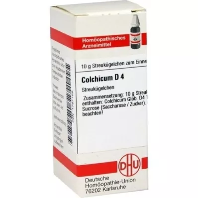 COLCHICUM D 4 globules, 10 g COLCHICUM D 4 globules, 10 g