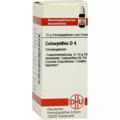 COLOCYNTHIS D 4 globules, 10 g COLOCYNTHIS D 4 globules, 10 g