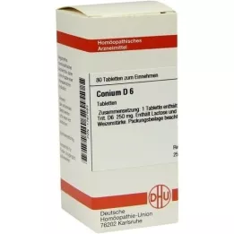 CONIUM D 6 tablets, 80 pcs