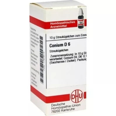 CONIUM D 6 globules, 10 g CONIUM D 6 globules, 10 g