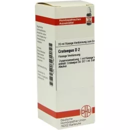CRATAEGUS D 2 Dilution, 20 ml