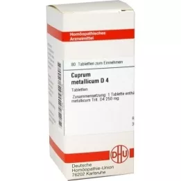 CUPRUM METALLICUM D 4 tablets, 80 pcs