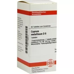 CUPRUM METALLICUM D 6 tablets, 80 pcs