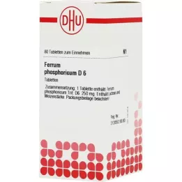 FERRUM PHOSPHORICUM D 6 tablets, 80 pcs