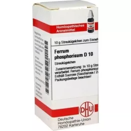 FERRUM PHOSPHORICUM D 10 globules, 10 g