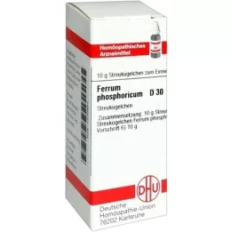 FERRUM PHOSPHORICUM D 30 globules, 10 g
