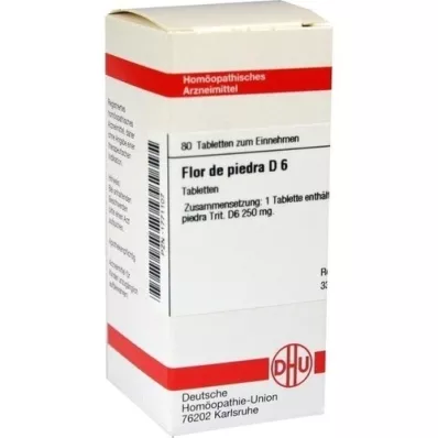FLOR DE PIEDRA D 6 tablets, 80 pcs