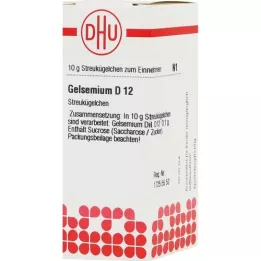 GELSEMIUM D 12 globules, 10 g