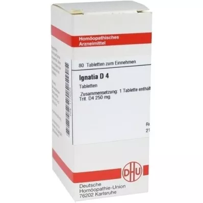IGNATIA D 4 tablets, 80 pcs IGNATIA D 4 tablets, 80 pcs