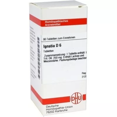 IGNATIA D 6 tablets, 80 pcs