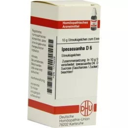 IPECACUANHA D 6 globules, 10 g