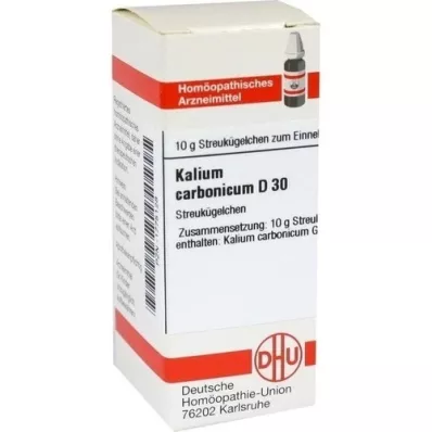 KALIUM CARBONICUM D 30 globules, 10 g KALIUM CARBONICUM D 30 globules, 10 g