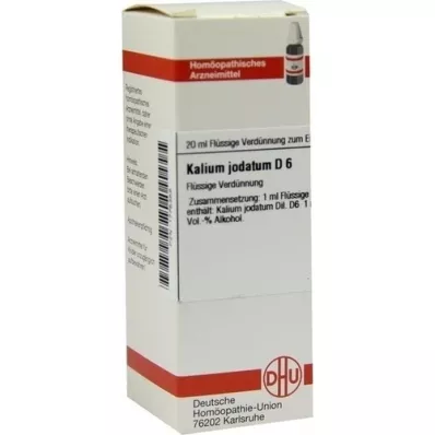 KALIUM JODATUM D 6 Dilution, 20 ml