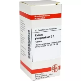KALIUM PHOSPHORICUM D 3 tablets, 80 pcs