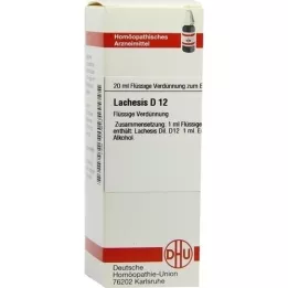 LACHESIS D 12 Dilution, 20 ml