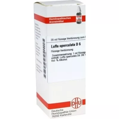 LUFFA OPERCULATA D 6 Dilution, 20 ml LUFFA OPERCULATA D 6 Dilution, 20 ml