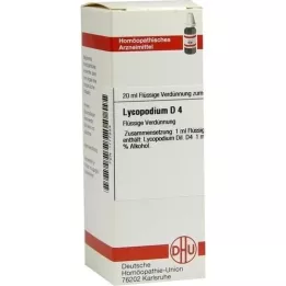LYCOPODIUM D 4 dilution, 20 ml