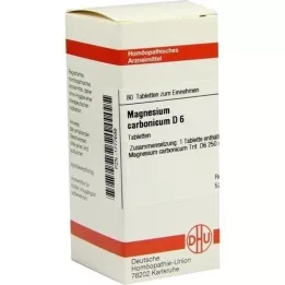 MAGNESIUM CARBONICUM D 6 tablets, 80 pcs