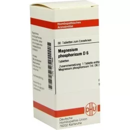 MAGNESIUM PHOSPHORICUM D 6 tablets, 80 pcs