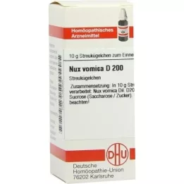 NUX VOMICA D 200 globules, 10 g
