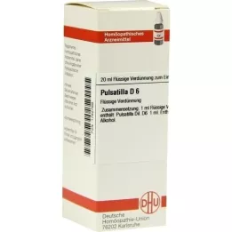 PULSATILLA D 6 Dilution, 20 ml