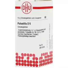 PULSATILLA D 6 globules, 10 g