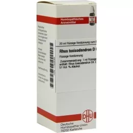 RHUS TOXICODENDRON D 6 Dilution, 20 ml