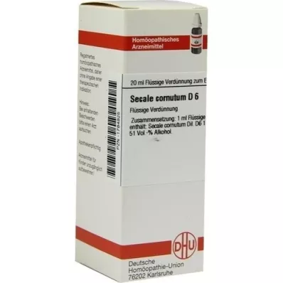 SECALE CORNUTUM D 6 Dilution, 20 ml