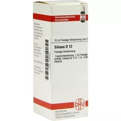 SILICEA D 12 Dilution, 20 ml