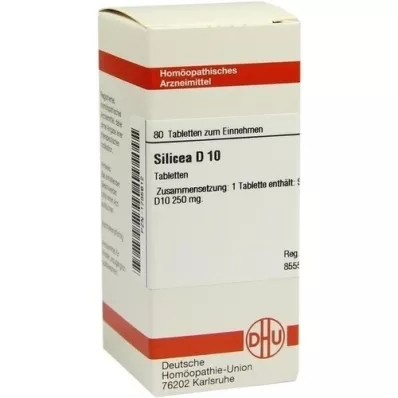 SILICEA D 10 tablets, 80 pcs SILICEA D 10 tablets, 80 pcs