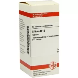SILICEA D 12 tablets, 80 pcs
