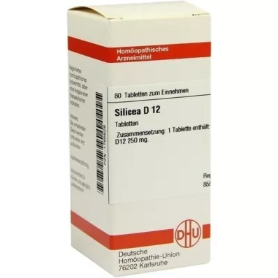 SILICEA D 12 tablets, 80 pcs SILICEA D 12 tablets, 80 pcs