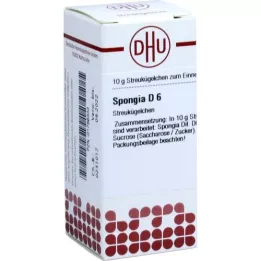 SPONGIA D 6 globules, 10 g