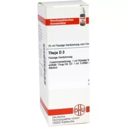 THUJA D 3 dilution, 20 ml