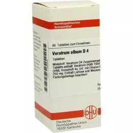 VERATRUM ALBUM D 4 tablets, 80 pcs