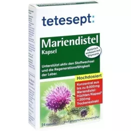 TETESEPT Milk thistle capsules, 24 pcs
