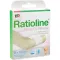 RATIOLINE sensitive quick wound dressing 8 cmx1 m, 1 piece
