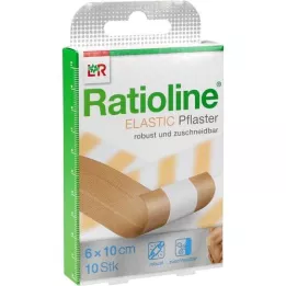 RATIOLINE elastic quick wound dressing 6 cmx1 m, 1 piece