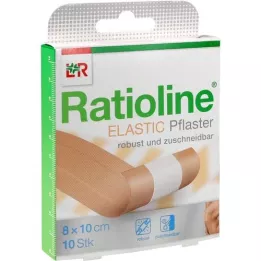 RATIOLINE elastic quick wound dressing 8 cmx1 m, 1 piece
